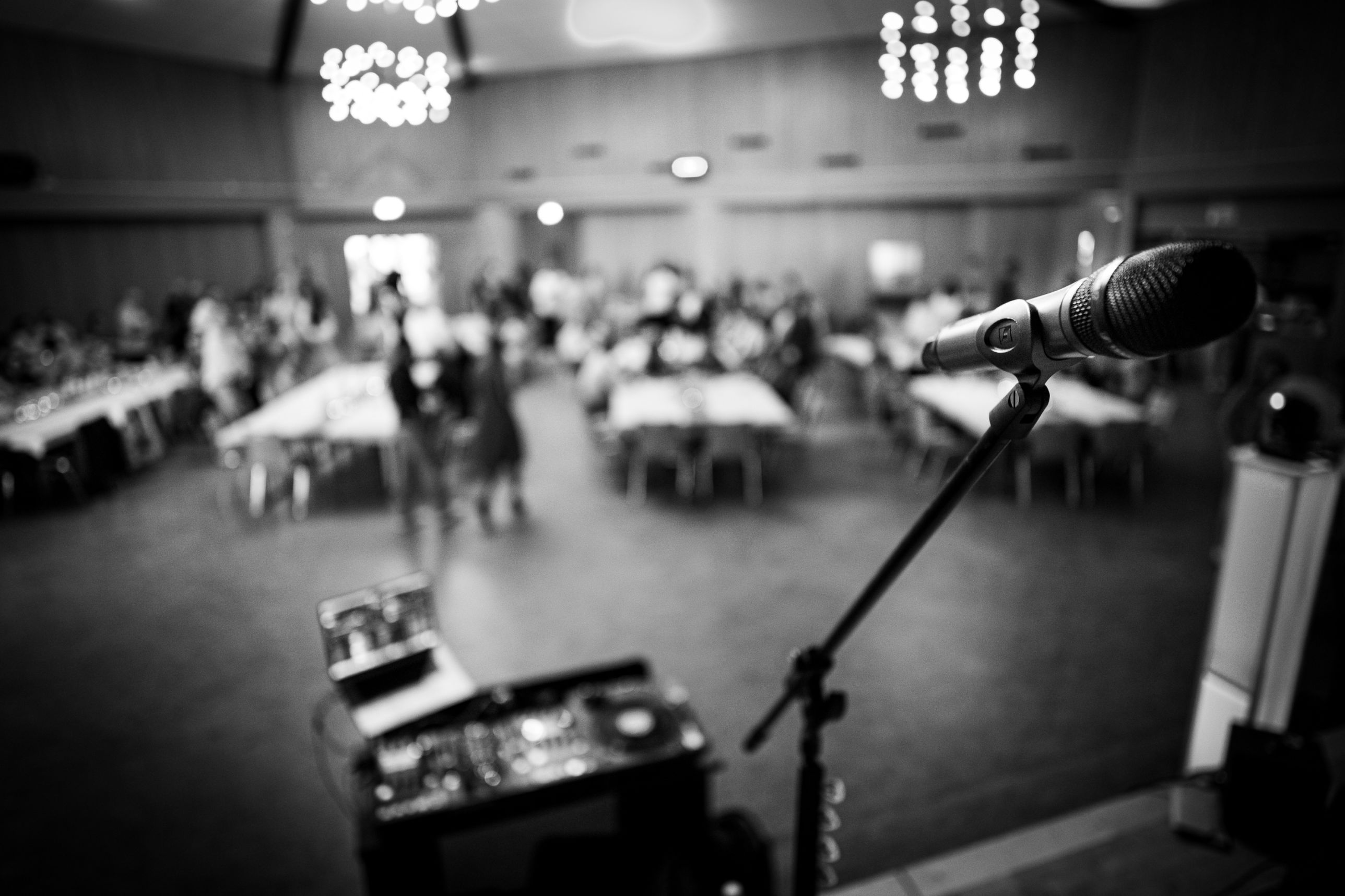 Events Mikrofon Saal